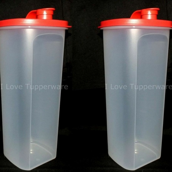 Tupperware Other - 2 Tupperware Slim Line Pitchers (2 liters ) Tupperware Other - 2 Tupperware Slim Line Pitchers (2 liters )